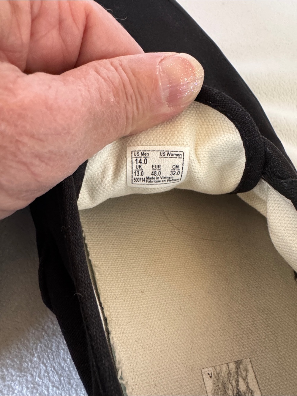 Vans canvas sneakers - Picture 9 of 9